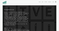 Desktop Screenshot of emptyframe.org